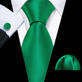 light green necktie set