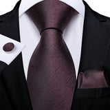 Solid Striped Paisley Neckties For Men