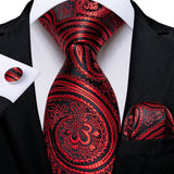 Solid Striped Paisley Neckties For Men
