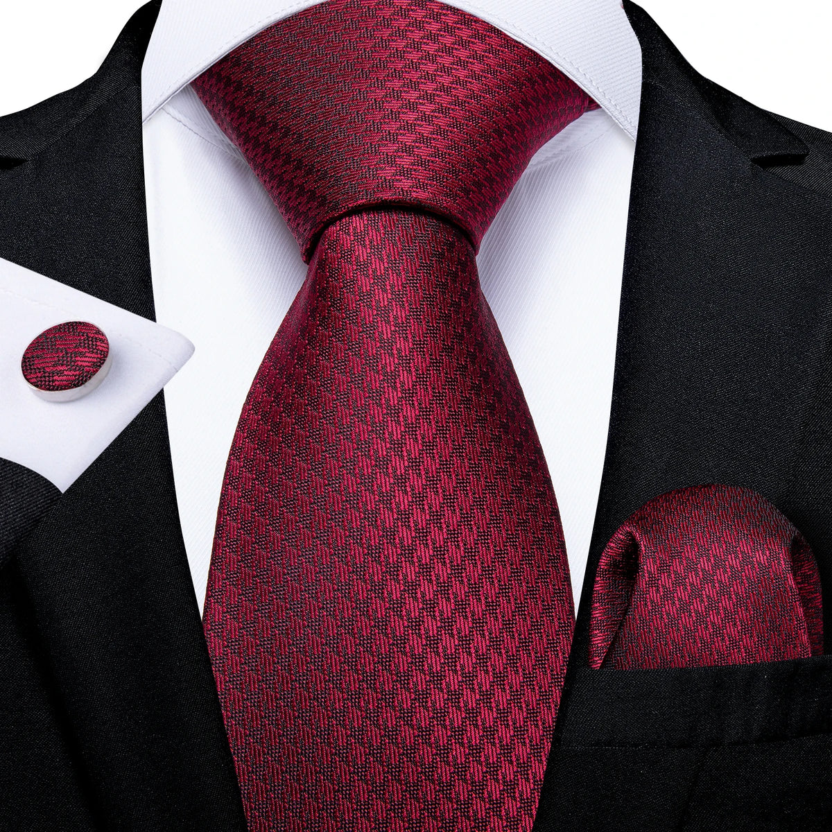 Solid Striped Paisley Neckties For Men