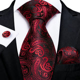 Solid Striped Paisley Neckties For Men