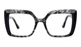 Black Spring Hinge Presbyopia Acetate Reading Glasses