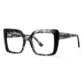 Spring Hinge Square Eyewear black