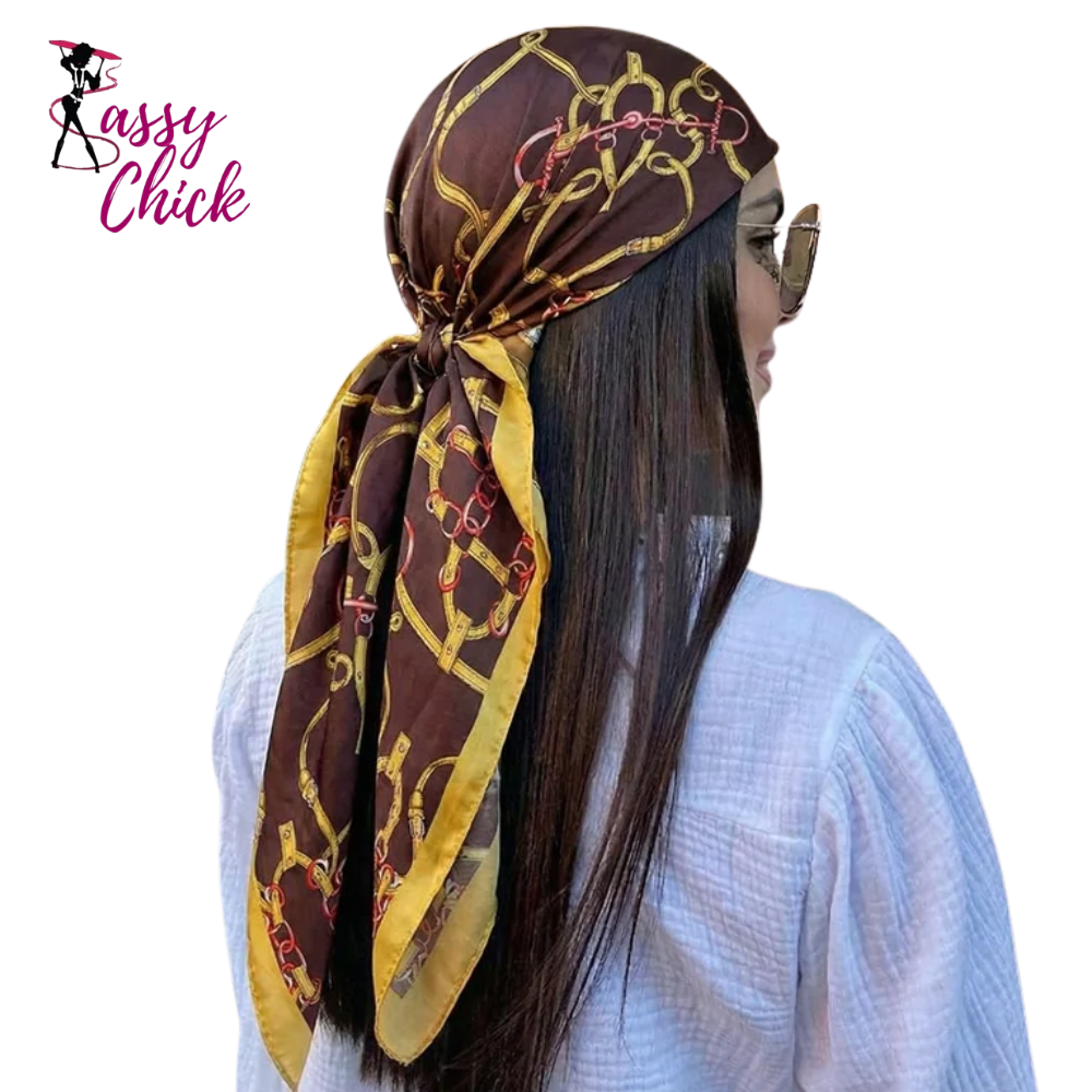 Spring Summer Beach Bandana Sassy Chick Logo