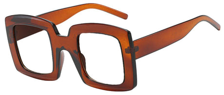 Square Anti-Blue Light Eyewear tea