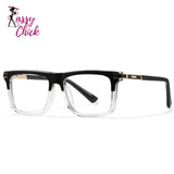 Square Frame Myopia  Blue Light Blocking Reading Glasses Sassy Chick Logo