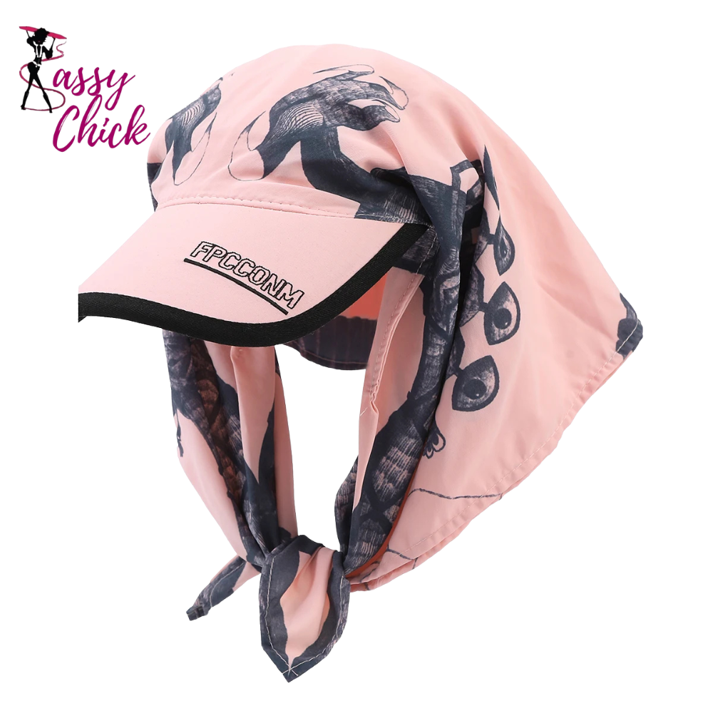 Square Hat Bohemia Bandana Retro Hair Accessories Sassy Chick Logo