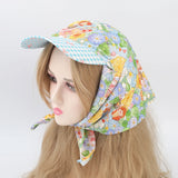 Multicolor Square Hat Bohemia Bandana Retro Hair Accessories