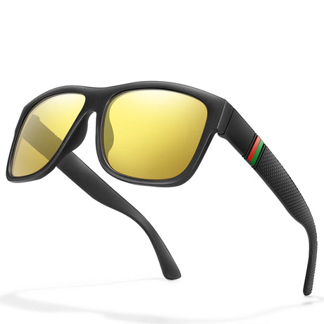 Square Outdoor Driving Polarized Classic Sunglasses