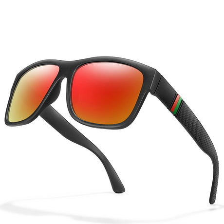Square Outdoor Driving Polarized Classic Sunglasses
