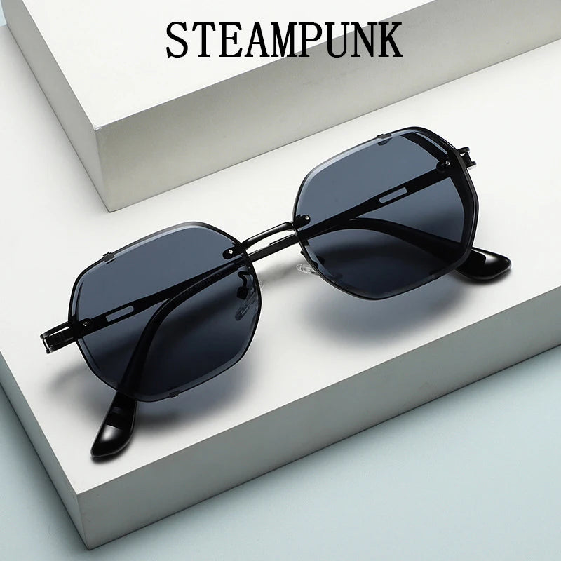 Square Punk Steampunk Sunglasses