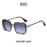Square Punk Steampunk Sunglasses