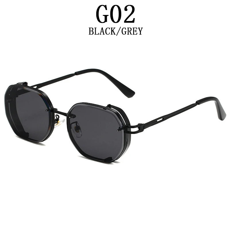 Square Punk Steampunk Sunglasses