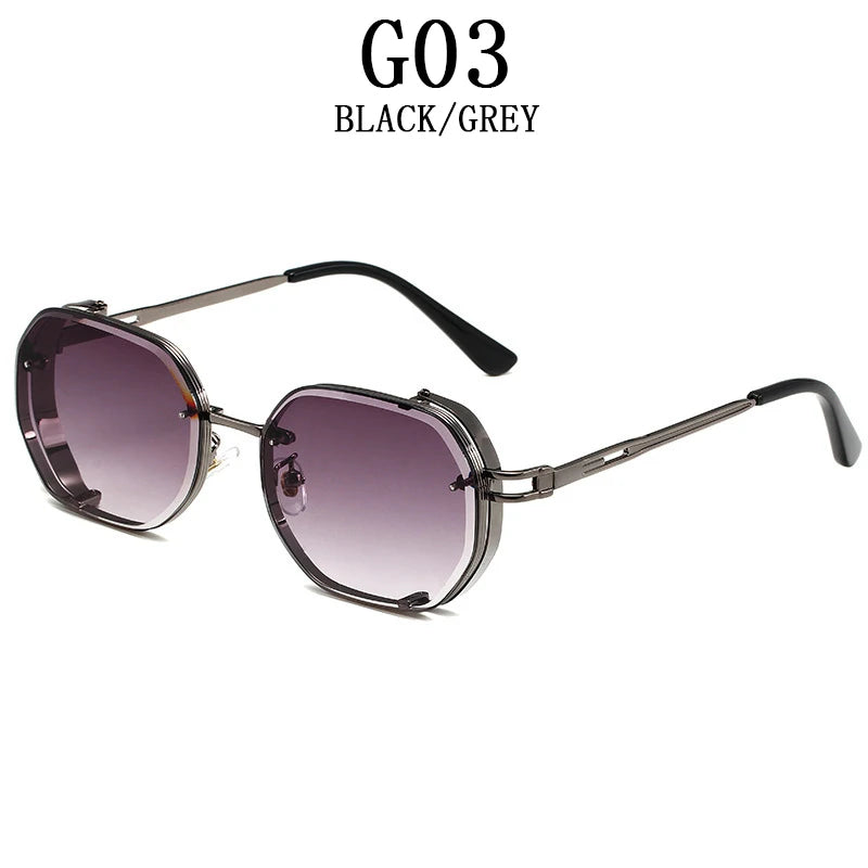 Square Punk Steampunk Sunglasses