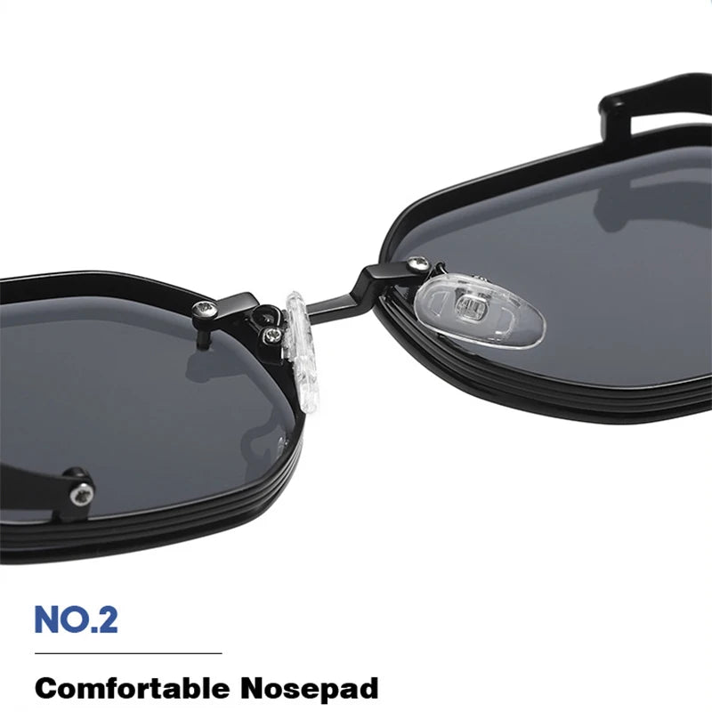 Square Punk Steampunk Sunglasses