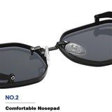 Square Punk Steampunk Sunglasses