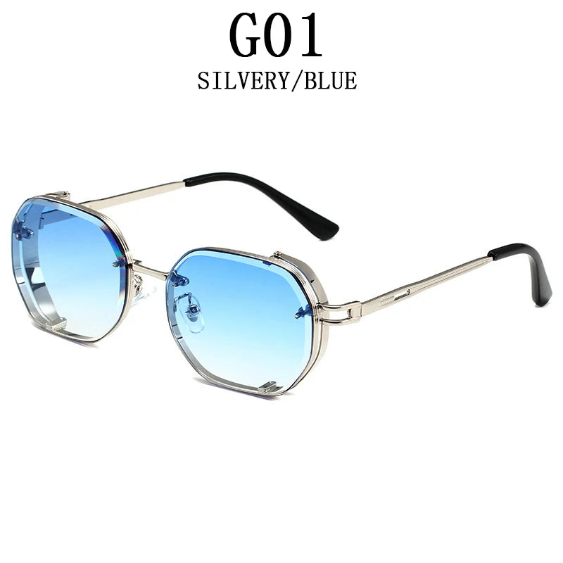 Square Punk Steampunk Sunglasses