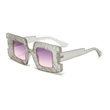 transparent grey sunglasses