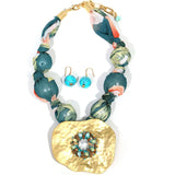 Necklace and earring