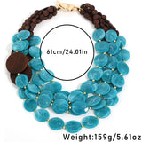 Size of Statement Bohemian Beads Handmade Party Jewelry