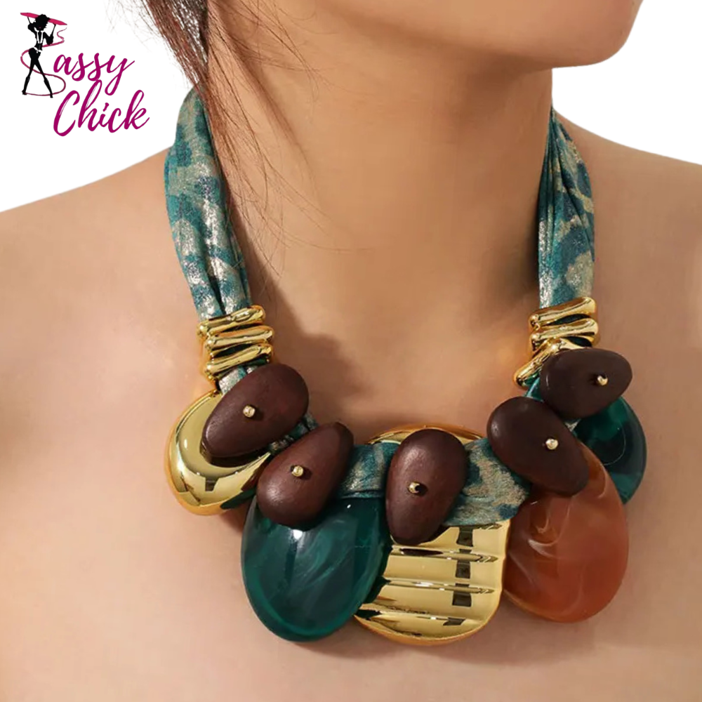 Statement Exaggerated Beads Party Jewelry Sassy Chick Logo
