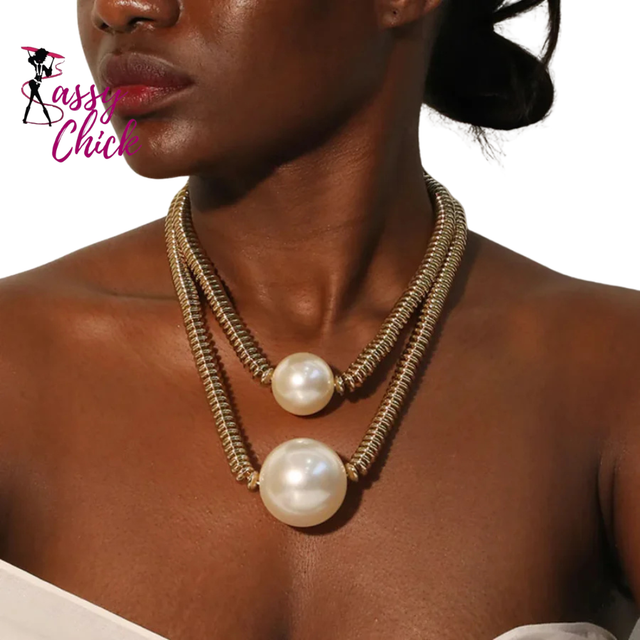 Statement Pearls Design Party Jewelry Sassy Chick