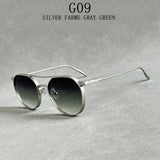 Steampunk Oval Men Sunglasses