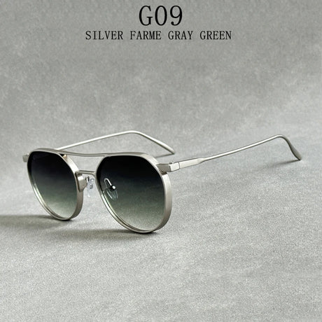Steampunk Oval Men Sunglasses