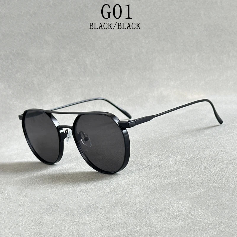 Steampunk Oval Men Sunglasses