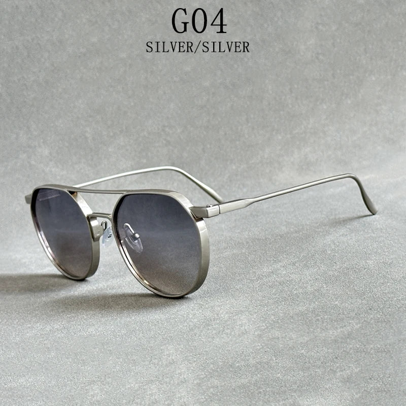 Steampunk Oval Men Sunglasses