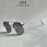 Steampunk Oval Men Sunglasses