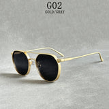 Steampunk Oval Men Sunglasses