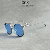 Steampunk Oval Men Sunglasses