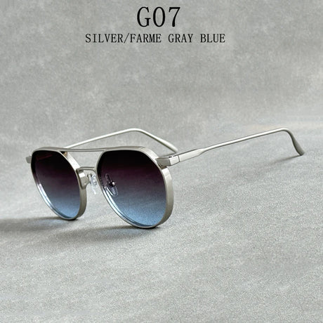 Steampunk Oval Men Sunglasses