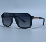 Steampunk Oversized Metal Big Frame Sunglasses