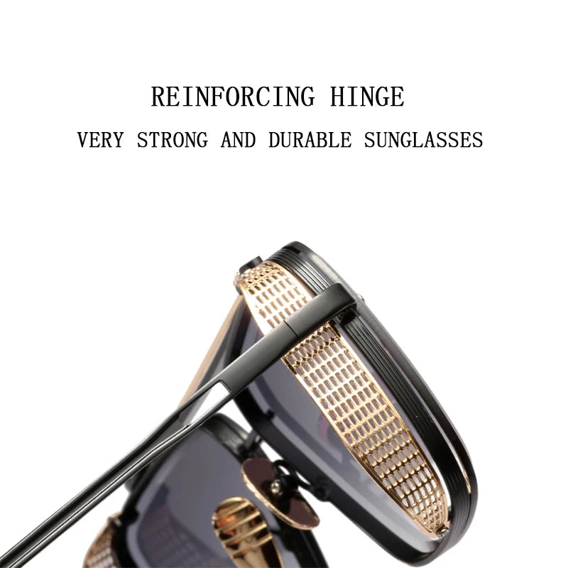 Steampunk Square Men Sunglasses
