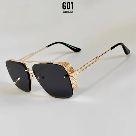 Steampunk Square Men Sunglasses