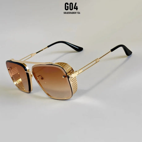 Steampunk Square Men Sunglasses