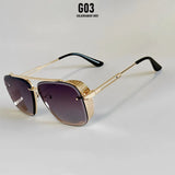 Steampunk Square Men Sunglasses