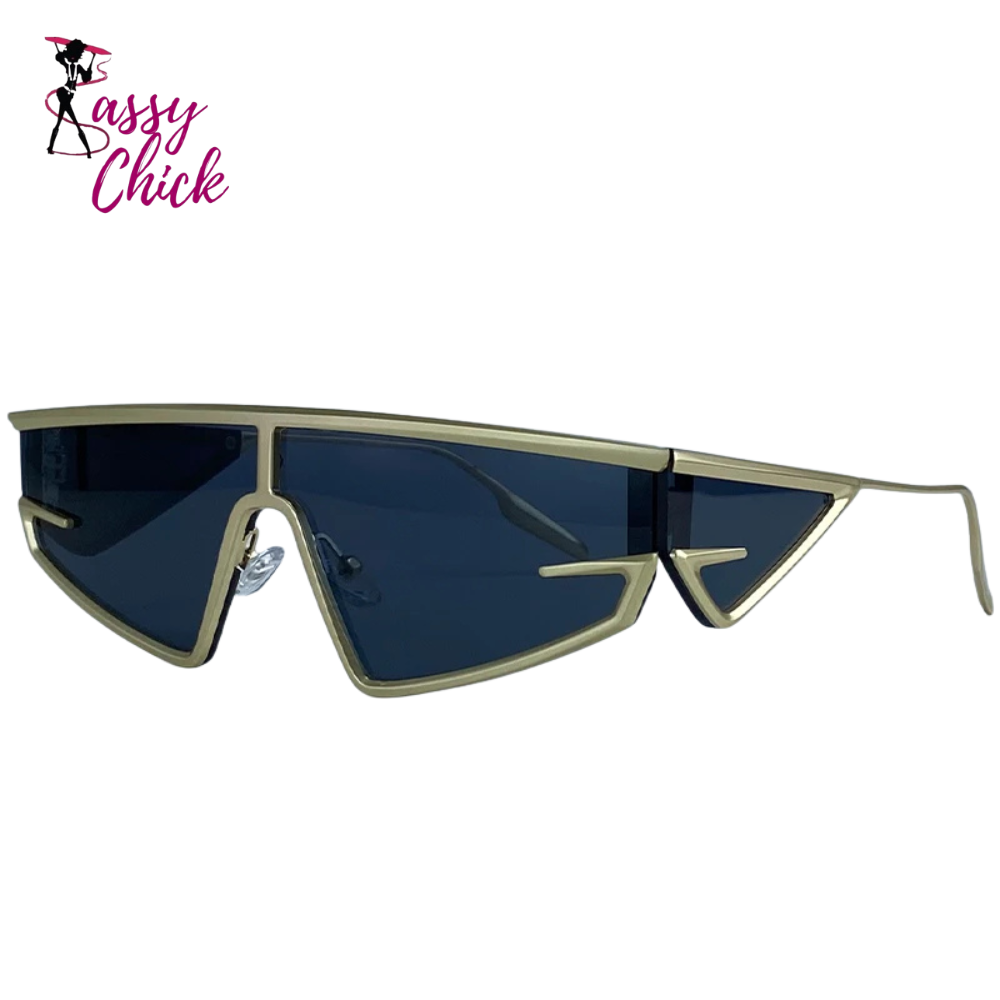 Steampunk Wind Proof Cycling Irregular Sunglasses