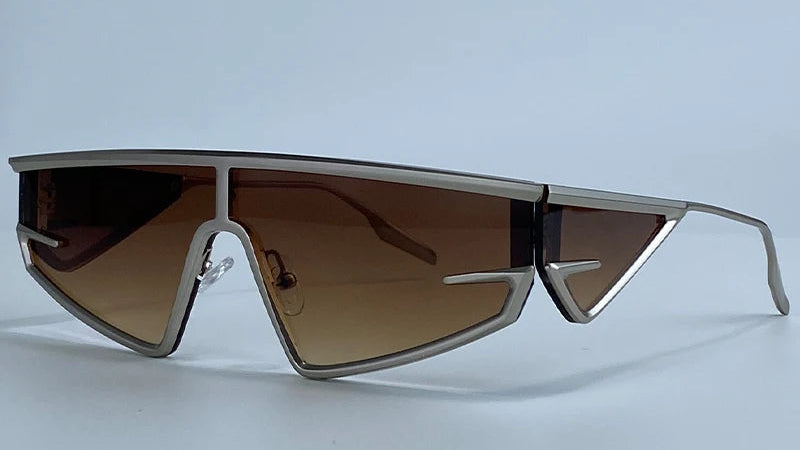 Steampunk Wind Proof Cycling Irregular Sunglasses