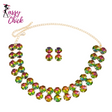 Stonefans Double Layer Necklace Sassy Chick Logo