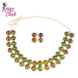 Stonefans Double Layer Necklace Sassy Chick Logo