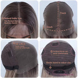 Size and details of Straight 13x7 Lace Frontal 30 Inch Synthetic Wig