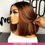 Straight Bob 13x4 Human Hair Wigs