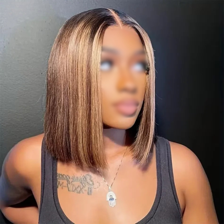 Straight Bob HD Lace Frontal Human Hair 13x4 Wigs 