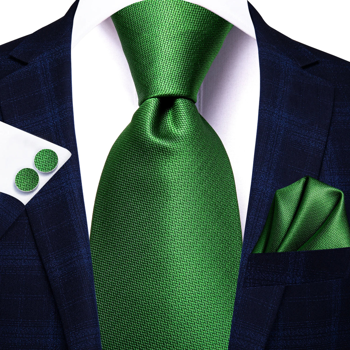 green necktie 