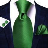 green necktie 