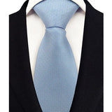 Stripes Floral Classic Green Blue Plaid Jacquard Woven Necktie