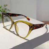 Leopard Stylish Cat Eye on-prescription Eyeglasses